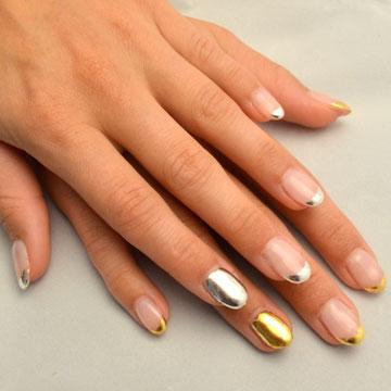 gold nail art kit